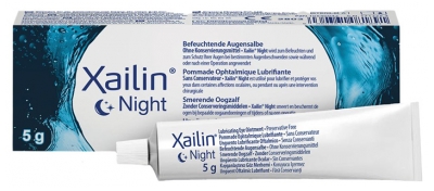 VISUfarma Xailin Night Lubricating Ophthalmic Ointalmic Ointment 5 g