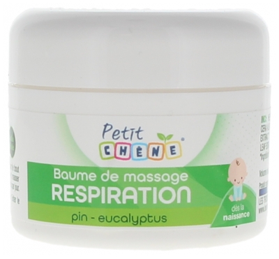 Bálsamo de Massagem Respiração Bio Petit Chêne 40 ml dos 3 Chênes