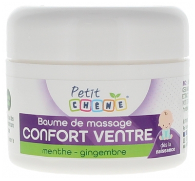 Balsam Les 3 Chênes Petit Chêne pentru Masaj Confort Abdominal Bio 40 ml