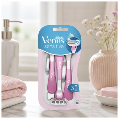 Gillette Venus Sensitive 3 Rasoirs