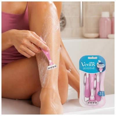 Gillette Venus Sensitive 3 Rasoirs