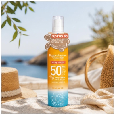 Respectueuse Spray Przeciwsłoneczny SPF50 100 ml