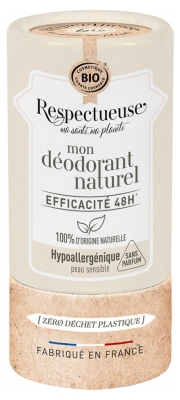 Respectueuse My Hypoallergenic Organic Natural Deodorant 50 g