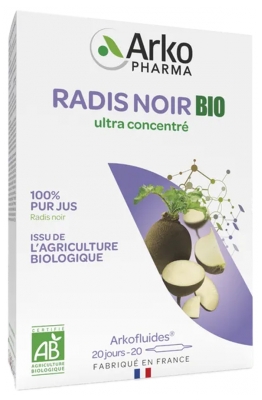 Arkopharma Arkofluides Sort Radise Bio 20 Ampuller