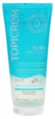 Topicrem Nawadniający żel pod Prysznic Sun Protect 200 ml