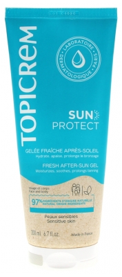 Topicrem Sun Protect Fresh Gel Doposole 200 ml