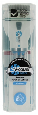 Pieptene Electric Aspirator Anti-Păduchi Licetec V-Comb Supra