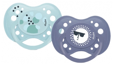 Dodie 2 Chupetas Anatómicas Silicone 18 Meses e + N°A88
