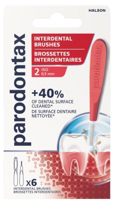 Parodontax 6 Brossettes Interdentaires - Taille : ISO2 0,5 mm