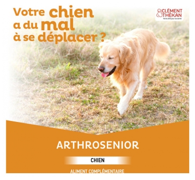 Clément Thékan Articulation Arthrosenior Chien 60 Comprimés