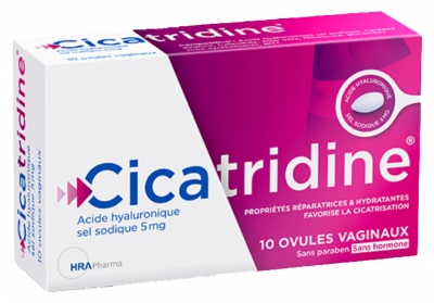HRA Pharma Cicatridine 10 Vaginal Ovules
