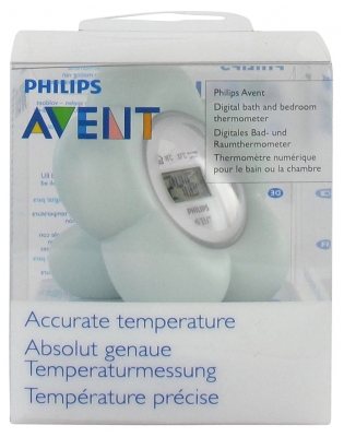 Avent Termometro Digitale per Camera e Bagno - Colore: Bianco