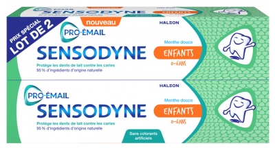 Sensodyne Children's Toothpaste 0-6 Years Set of 2 x 50 ml