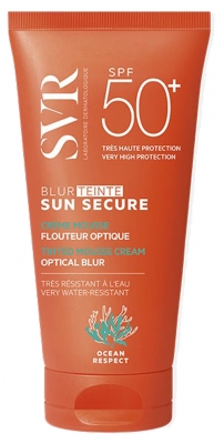 SVR Sun Secure Blur Crème Mousse Flouteur Optique SPF50+ Teinté 50 ml