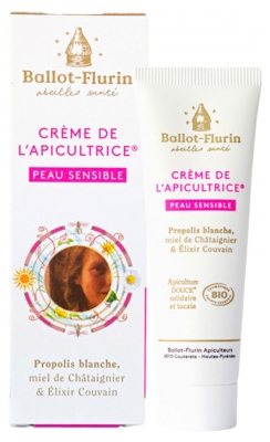 Ballot-Flurin Imkerscrème Biologische Gevoelige Huid 30 ml