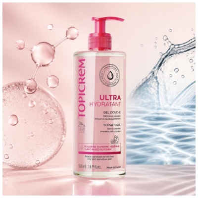 Topicrem Sanftes Reinigungsgel Körper und Haare 500 ml
