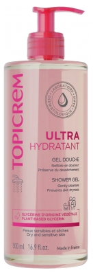 Topicrem Ultra-Hidratante Gel de Banho Limpador Suavidade 500 ml