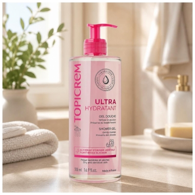 Topicrem Ultra-nawilżający Delikatny żel Oczyszczający 500 ml