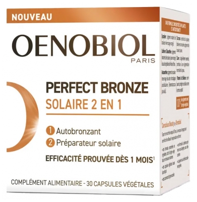 Oenobiol Perfect Bronze Sun Care 2w1 30 Kapsułek