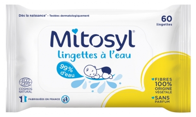 Mitosyl Ūdens Salvetes 60 Salvetes