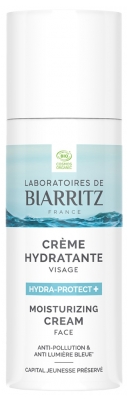 Laboratoires de Biarritz HYDRA-PROTECT + Crème Hydratante Visage Bio 50 ml