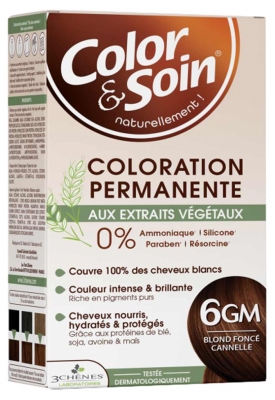 Les 3 Chênes Color & Soin Coloration Permanente - Coloration : Blond Foncé Cannelle : 6GM