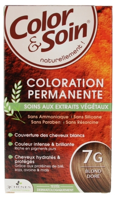 Les 3 Chênes Color & Soin Coloration Permanente - Coloration : Blond Doré : 7G