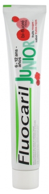 Fluocaril Junior Toothpaste 6-12 Years-Old 75ml - Fragrance: Red Fruits