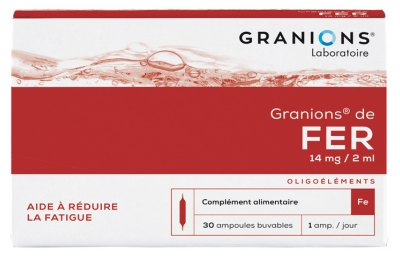 Granions von Eisen 30 Ampullen