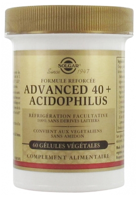 Solgar Advanced 40+ Acidophilus 60 Vegetable Capsules