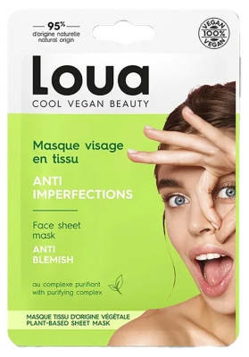 Loua Maschera in Tessuto Anti-imperfezioni 23 ml