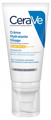 CeraVe drėkinamasis veido kremas SPF30 52 ml