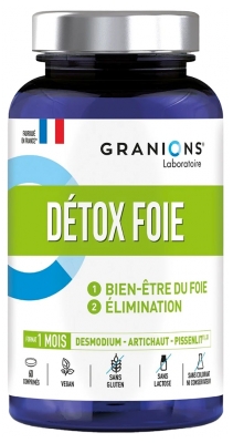Granions Detox Hepático 1000 mg 60 Comprimidos