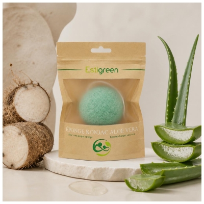 Estigreen Konjac Houbička Aloe Vera