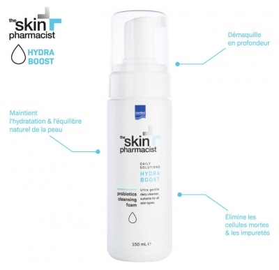 The Skin Pharmacist Hydra Boost Mousse Nettoyante Probiotiques 150 ml