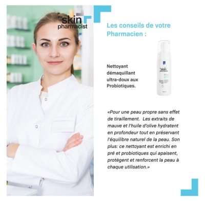 The Skin Pharmacist Hydra Boost Mousse Nettoyante Probiotiques 150 ml