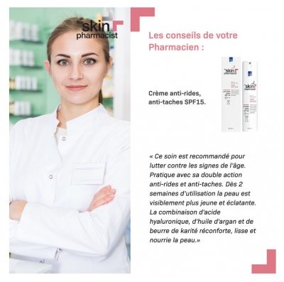 The Skin Pharmacist Age Active Crème Anti-Rides Anti-Taches SPF15 50 ml