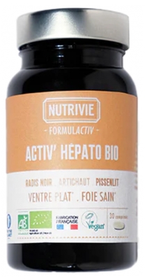 Nutrivie Activ' Hépato Bio 30 Comprimés