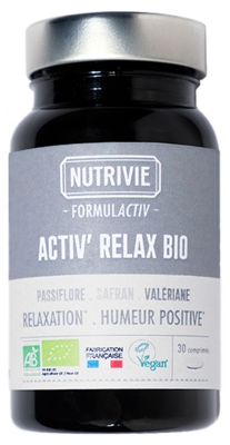 Nutrivie Activ' Relax Bio 30 Tablets