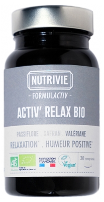 Nutrivie Activ' Relax Bio 30 Comprimés