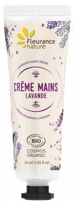 Fleurance Nature Organic Hand Cream 30ml - Fragrance: Lavender