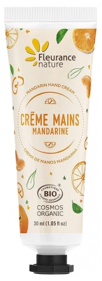 Fleurance Nature Crème Mains Bio 30 ml - Parfum : Mandarine
