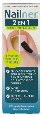 Nailner Pinsel gegen Nagelpilz 2in1 5 ml