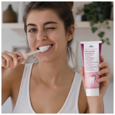 Wild Depurdent Clean & Polish Zubní pasta 75 ml