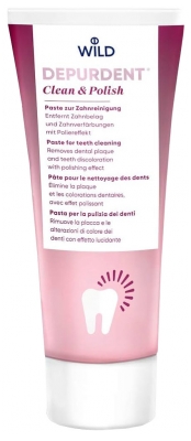 Wild Depurdent Pasta Dentífrica Clean & Polish 75 ml