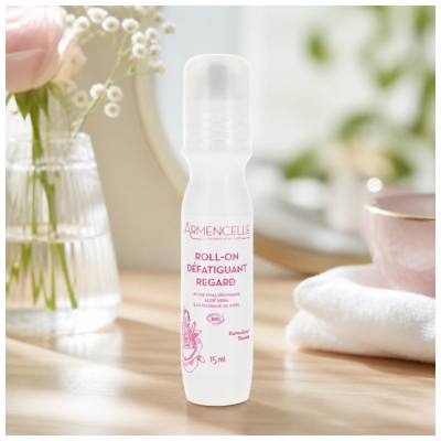 Armencelle Bio atgaivinantis akių serumas su rutuliniu aplikatoriumi 15 ml