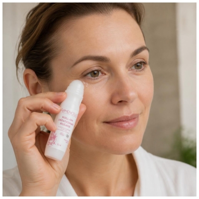 Armencelle Bio atgaivinantis akių serumas su rutuliniu aplikatoriumi 15 ml