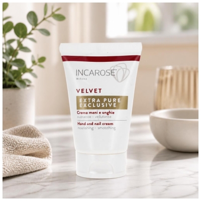 Incarose Extra Pure Exclusive Crema Aterciopelada Para Manos y Uñas 40 ml