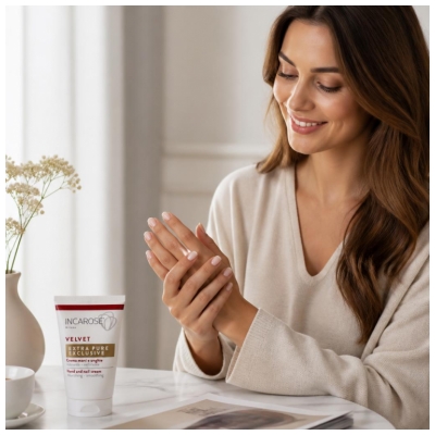 Incarose Extra Pure Exclusive Crema Aterciopelada Para Manos y Uñas 40 ml