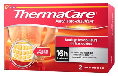 ThermaCare Plaster Samonagrzewający 16h Dolne Plecy 2 Plastry